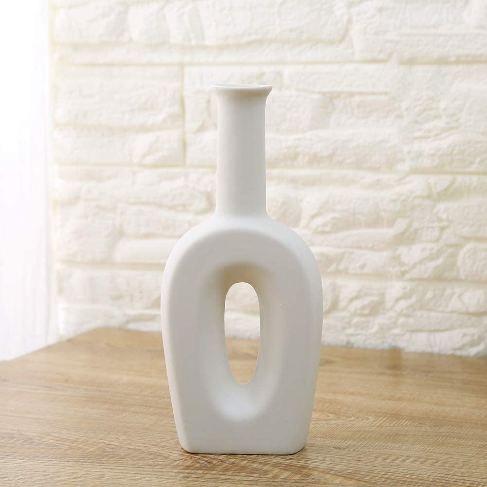 White Modern Vases